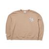New MLB Boston Red Sox Sweatshirt Unisex Khaki 3AMTB1344-43BGL