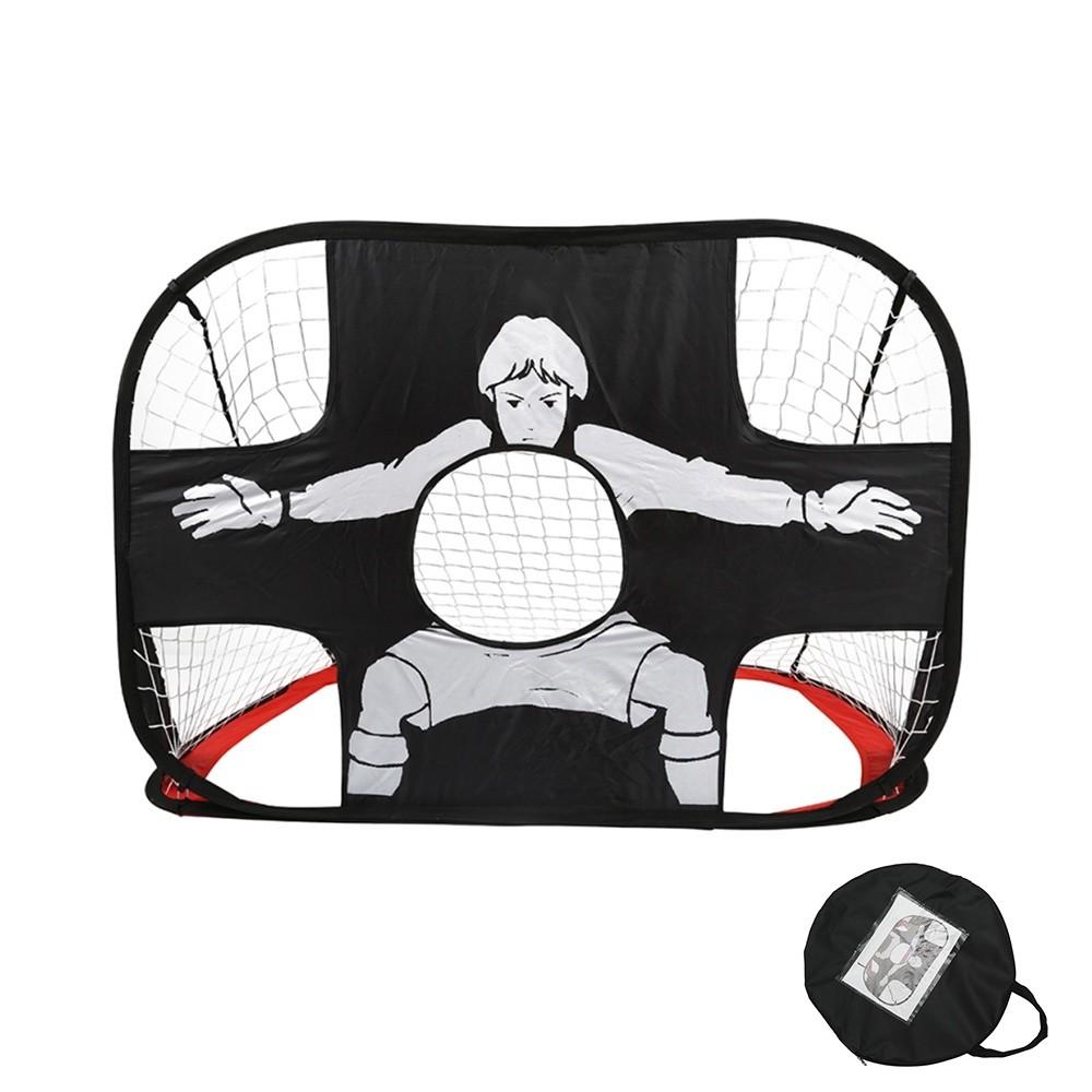 Multifunctional Football Door Foldable Portable Nylon Soccer Goal Net Kids Children Football Target Net