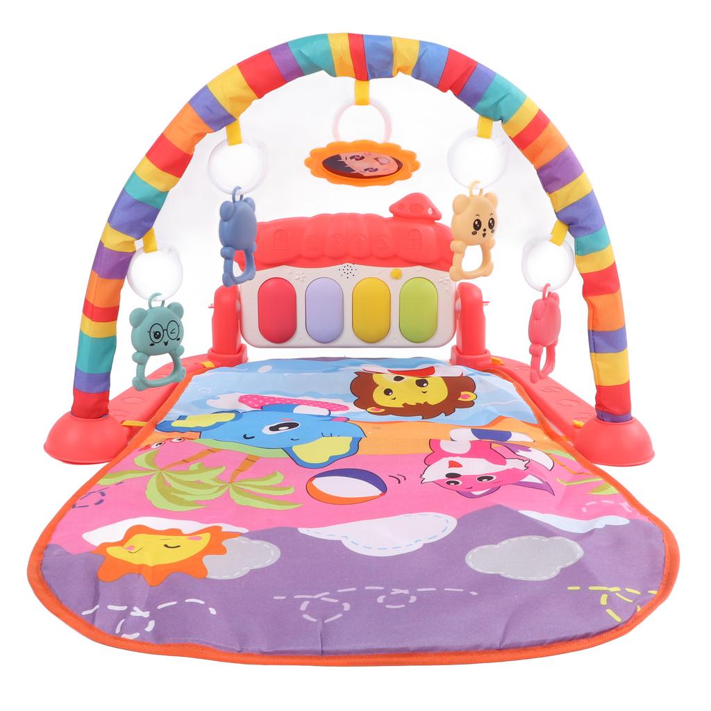 Baby Gym Playmat Piano Improve Motor Skill Sensory Stimulation Learning Light Musical Play Piano Mat