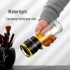 Fuguang Portable Double-Layer Glass Tea Infuser Cup