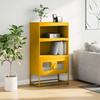 VidaXL Buffet haut jaune moutarde 68x39x123 cm acier, armoire, armoire de rangement, buffet haut, armoire latérale, armoire 853371
