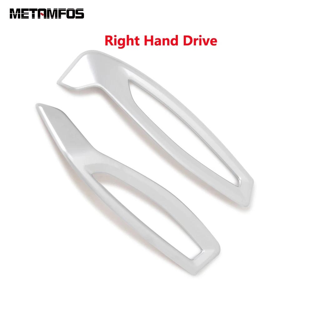 Front Air Condition AC Vent Outlet Cover Trim For Toyota CHR C-HR 2016-  Carbon Fiber Interior Accessories Car Styling