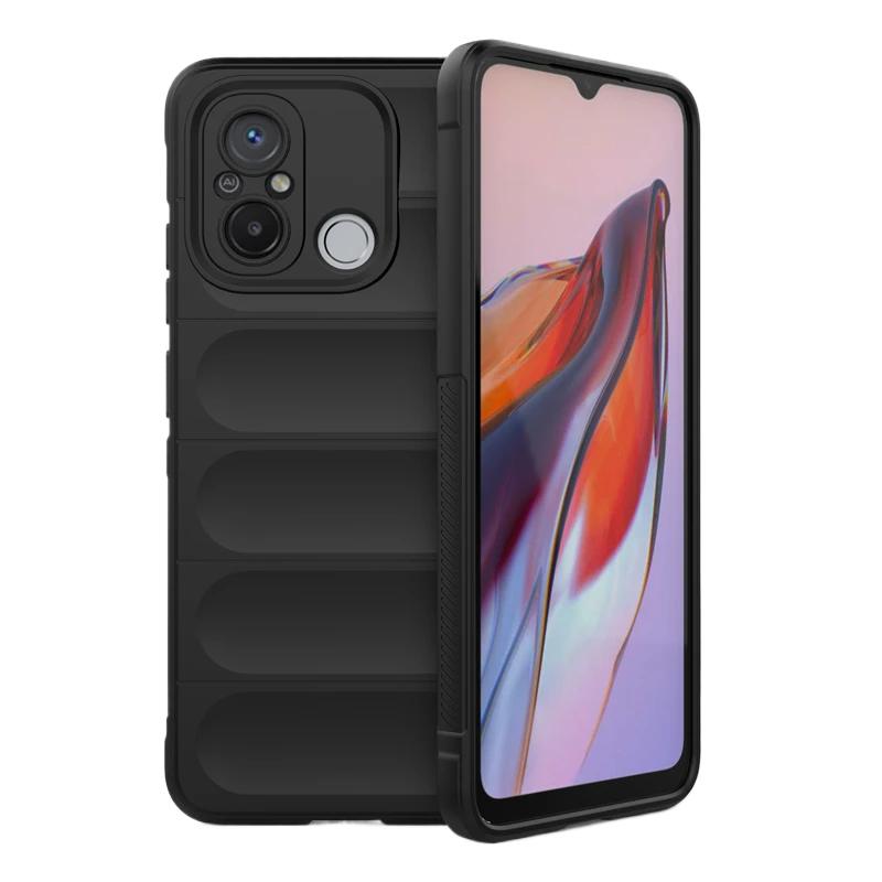 For Xiaomi Redmi 9 9C 10 10C 12 12C 4G Back Cover Phone Case Soft Liquid Silicone Anti-fall Shockproof Protect Funda Coque Cases