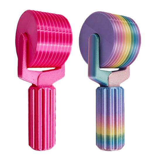 

2 шт. Ролик для страз, 3D-печатный ролик для прижимания страз, ручной ролик с удобной ручкой, инструмент для рукоделия для вышивки стразами A