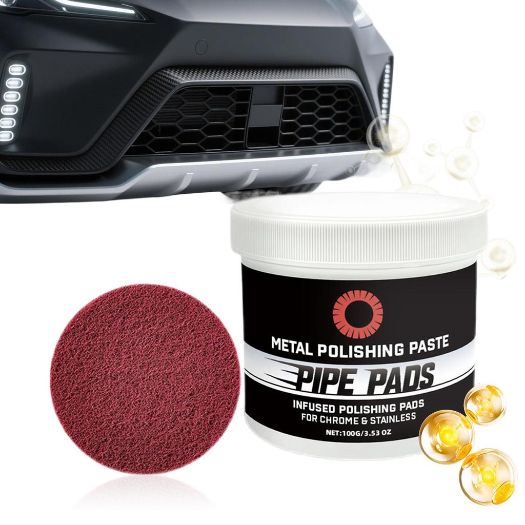 Metal Polishing Paste Brass Hardware Polished Metal Polishing Cream Mirror Stainless Steel Ceramic Polishing Paste Rust Remover