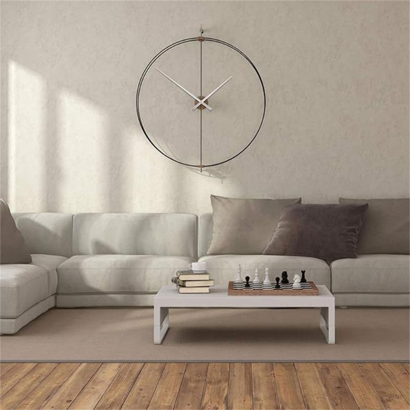 Oversized Wall Clock Mechanism Set with Strong Drive Support and Long Hands for DIY Replacement and Assembly Use