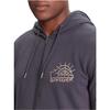 Quiksilver Zip Hoodie, Mens Navy Sweatshirt