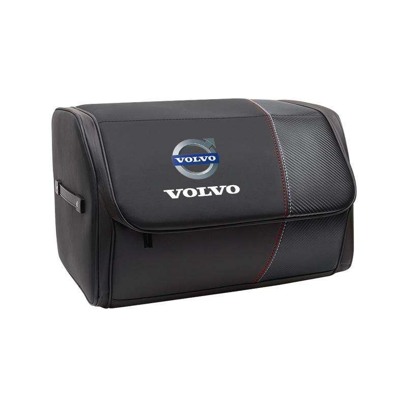 Stor Kapacitet Bilförvaringslåda Auto Bagageutrymmesorganisatör Verktyg För Volvo XC90 V90 V60 XC60 V40 S80 S60 S90 C40 XC40 V70 XC70 C30 C70