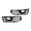 Artudatech Fog Lamp Light Cover ert Grille Fit for VW T5 T5.1 2010-2015 S-line Gloss Black