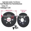 Ford Bronco Rear Brake Light LED Double Row - High Brightness