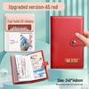 Multifunctional Large Deposit Certificate and Money Holder Clip for Bank Use