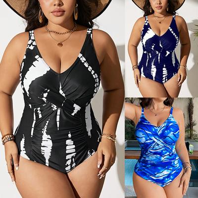 Plus Size Swimwear Women 2025 Sexy Bikini Woman Swimsuit One-Piece Swimming Suit Tankini Big Beachwear Bathing Suits Monokini