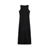2026 Spring/Summer Elegant Sleeveless High Neck Slim Fit Dress with Back Slit for Women