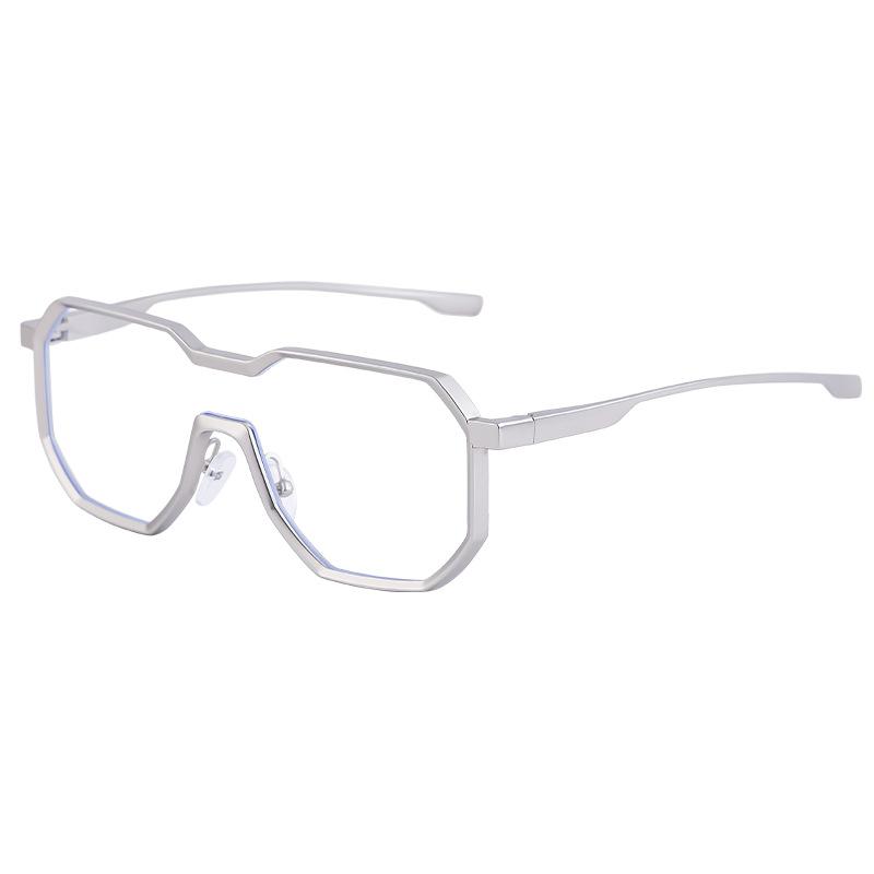 Irregular Steam Punk Style Sunglasses Metal Full Frame Sunglasses Men'S Driving Glasses