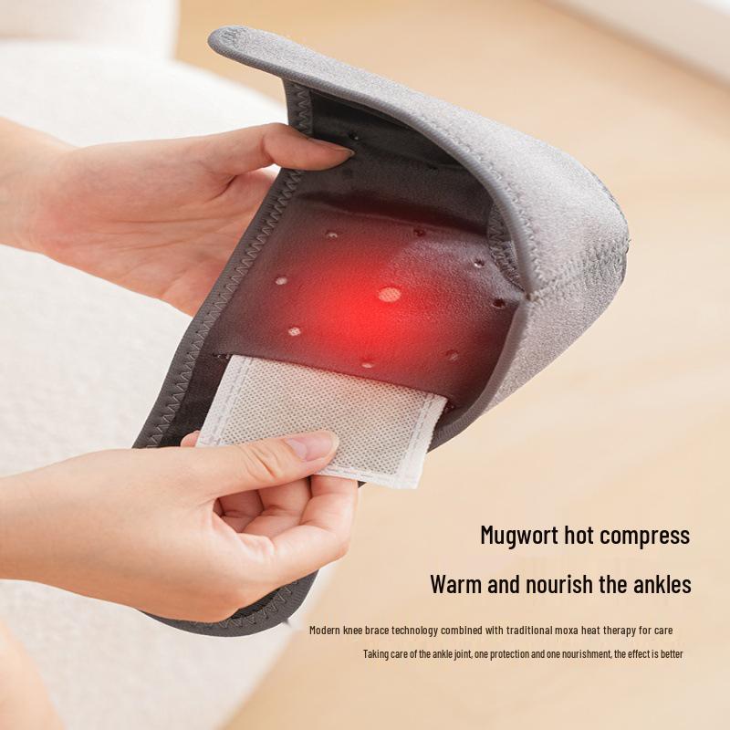 Graphene Heating Foot Massager: Vibration & Heat Therapy for Ankle Pain Relief and Physiotherapy