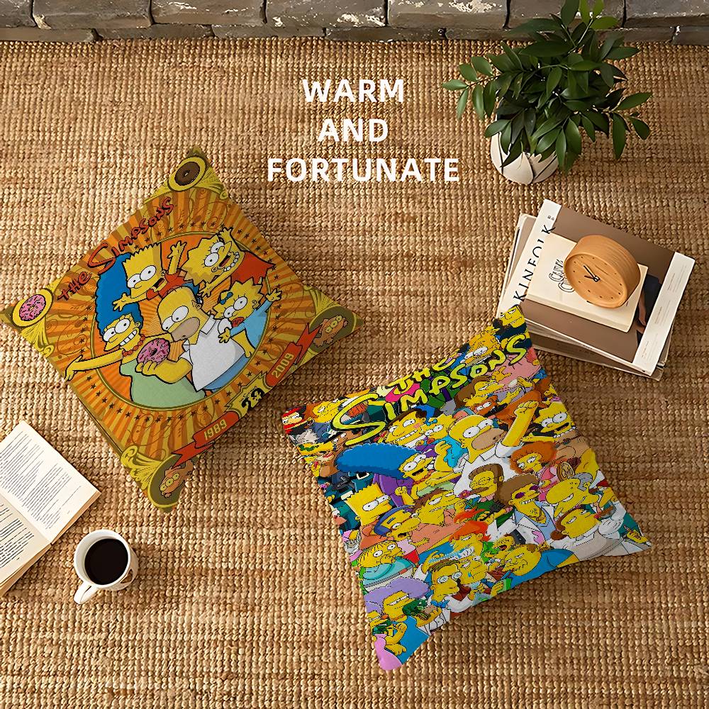 Cartoon T-The Cool S-Simpsons Pillowcases Home Bedding Decorative Pillow Cover Wedding Super Soft Pillow Case
