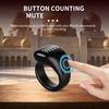 Adjustable Digital Counting Rings With Rechargeable Battery For Daily Use Digital Zikr Counter LED Display 99999 Count