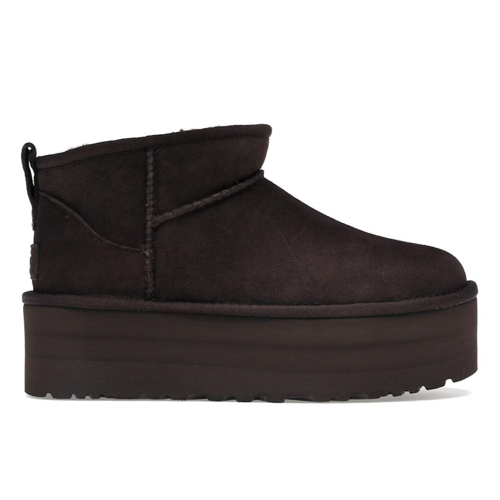 UGG Classic Ultra Mini Platform Boot Burnt Cedar Women Sneakers Brown 1135092-BCDR