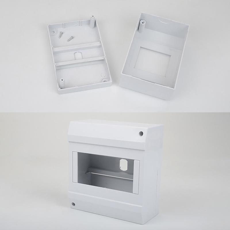 Abs Switch Enclosure Surface Modules Box 1-8P Breaker Circuit Breaker Protection Plastic Clear Distribution Electrical Boxes