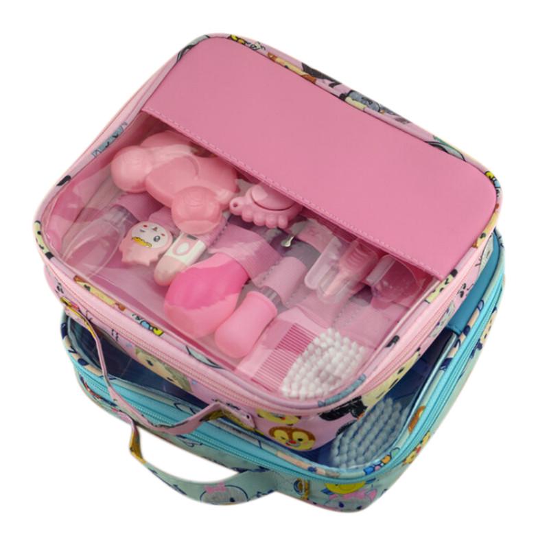 13-teiliges/Set Neugeborenes Baby Kinder Nagel Haar Gesundheitspflege Thermometer Pflegebürsten-Set