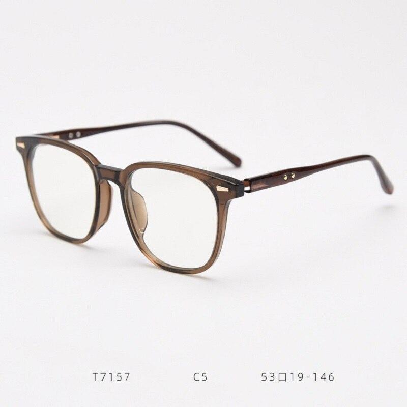 Vintage White Square Blue Light Blocking Glasses Women Optical Computer Gaming Big Frame Luxury Eyeglasses PC Thick Eyewear