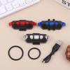 Usb Rechargeable Waterproof Bike Taillight Outdoor Night Cycling Light Night Warning Light For Mountain & Road Bike Accessories