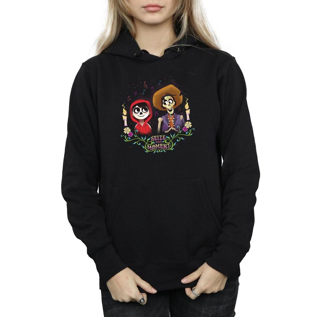 Disney Womens/Ladies Coco Miguel And Hector Hoodie
