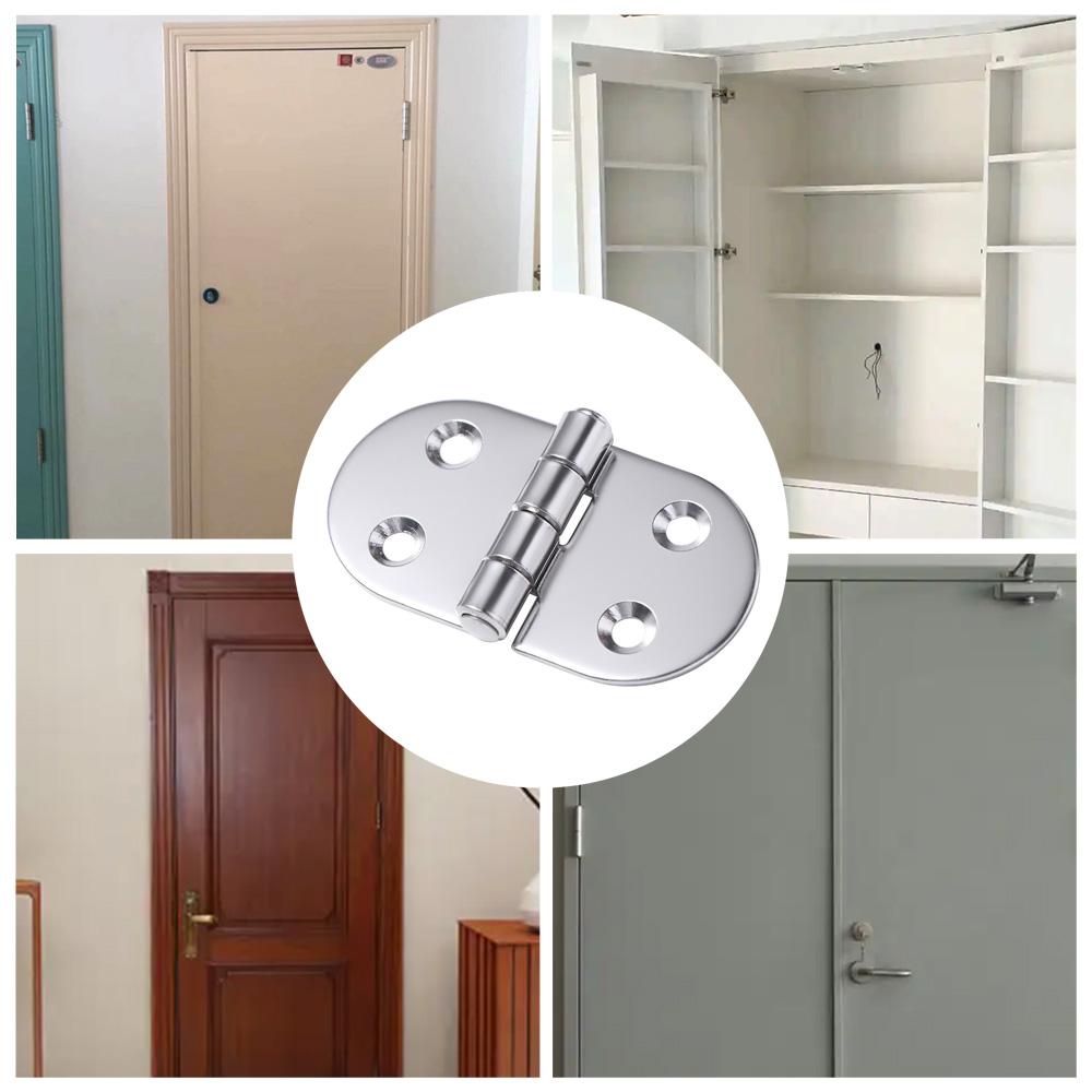2Pcs Thickness Boat Hinge Stainless Steel Butterfly Hinges for Doors  Wooden Box