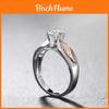 Wunderschöner Damenschmuck Blumiger Ring Zeitloses Design Perfekt Für Hochzeit Und Partys