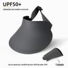 Women's Seamless Sun Protection Hat: Large Brim, Hollow Top for Cycling In Spring and Summer