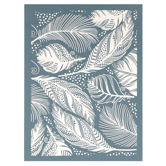 Sculpey Siebdruckschablonen - Natur