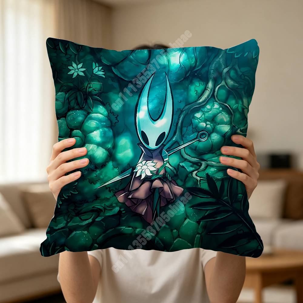 The HHollow KKnight Game Pillow Cover Cushion Case Sofa Couch Modern Apartment Decor Family Furnishing