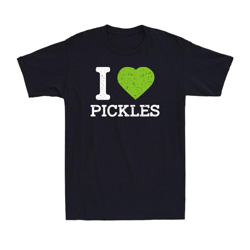 I Love Pickles Pickle Shirts Funny Pickle Lover Gifts -Men s Cotton T-Shirt S разноцветный
