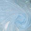 [moonfarm] 2way Lame Tulle Material Sparkling Width 150cm Colorful Race Handicraft Costume Cloth (light Blue, 2m)