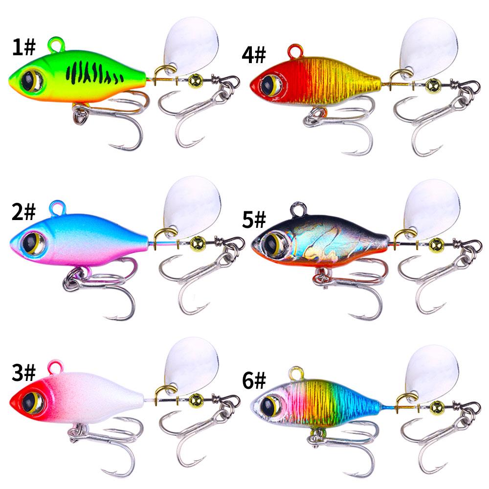 

Rotating Metal VIB Vibration Bait Spinner Spoon Fishing Lures 7g 10g 14g Jigs Trout Pike Fishing Hard Baits Tackle Pesca 14g белый