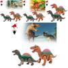 Interactive Electric Dinosaur Toy Set For Boys With Glowing Features For Engaging Playtime