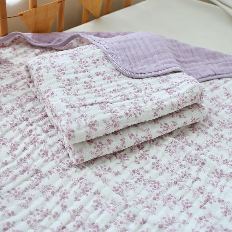 All-Season Baby Bamboo Cotton Swaddle & Gauze Bath Towel
