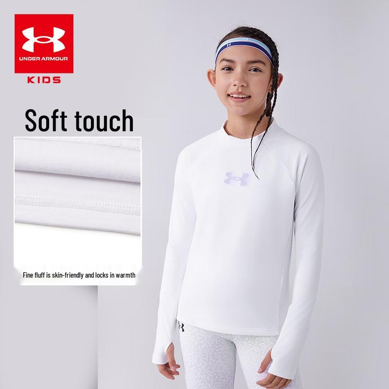 Under Armour Kids  Stand-Collar Long-Sleeve T-Shirt 150