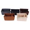 Felt Purse Organizer With Compartments Padded Cosmetic Bag Portable Handbag Removable Organizer Liner Women Suitable For Travel