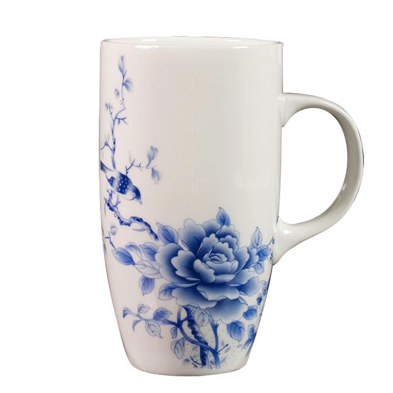 500ml Large Ceramic Office Mug - Creative Breakfast & Coffee Cup