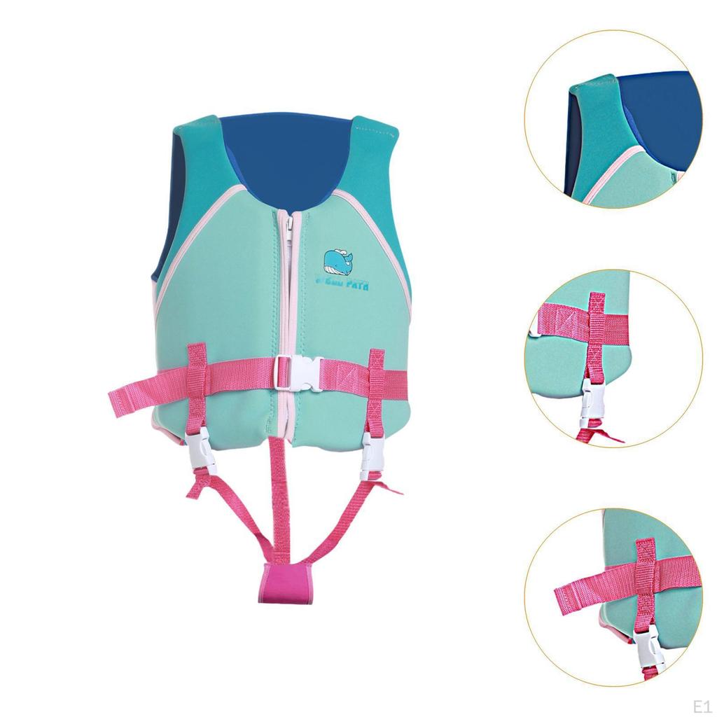 Kids Swim Vest Learn to Buoyancy Jacket for Pool Swimming Watersports