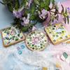 Handmade Diy Mosaic Cup Mat Bottom Bamboo Pad Early Education Free Creation Handicraft Toys