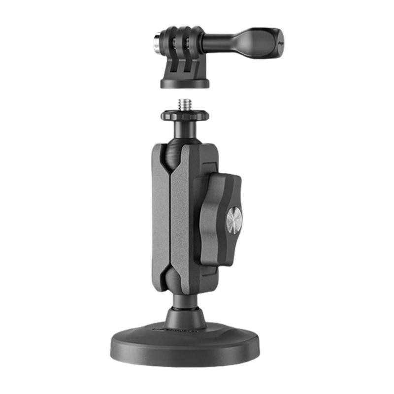 Heavy Duty Metal Arm Clamp Mount Magnetic Base With 360 Adjustable Ball Head For Action Cameras Universal Compatibility 1