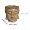 Buddha Head Flower Pot Chinese Bonsai Ornaments Indoor Plants Plant Traditional for Desk Garden