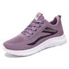 Women Fly Knit Mesh Sneakers, Breathable Versatile Casual Sports Mom Shoes