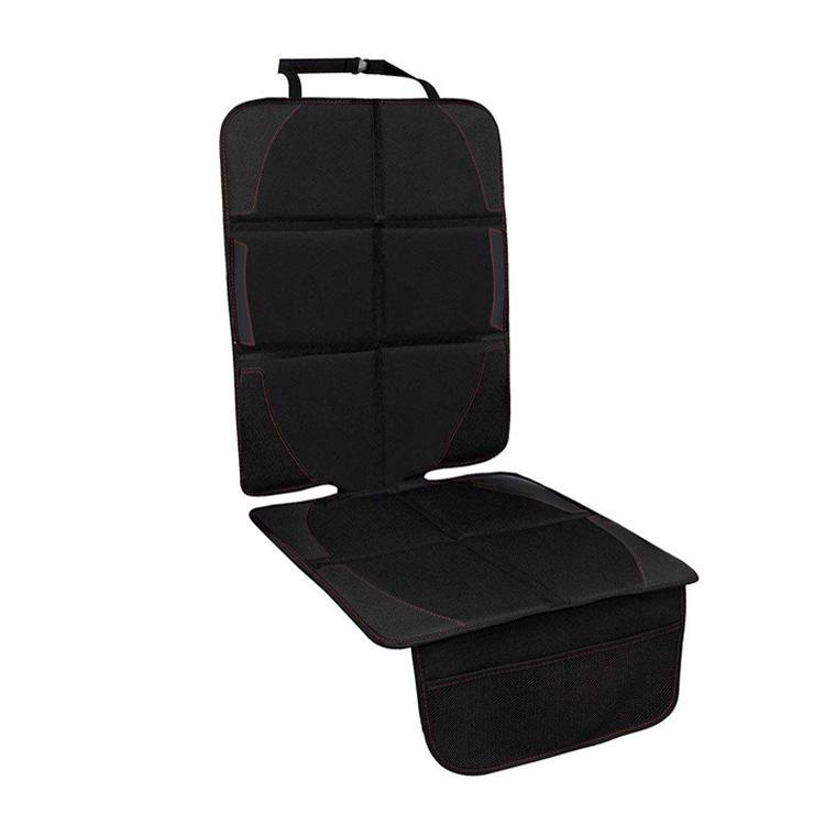 

Детский автомобильный нескользящий износостойкий защитный коврик для автокресла 48x118 cm чёрный