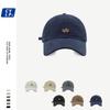 Cotton Baseball Cap With Ab Letter Embroidery For Casual Men Women Spring Wear