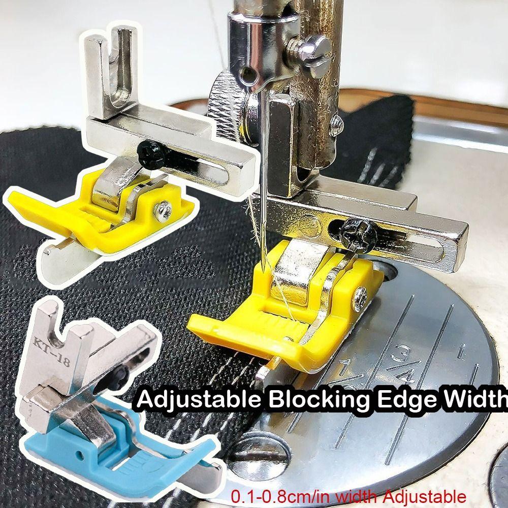 0.1-0.8cm Width Adjustable Press Foot Oxford Edge Guide  for Industrial Sewing Machine Parts