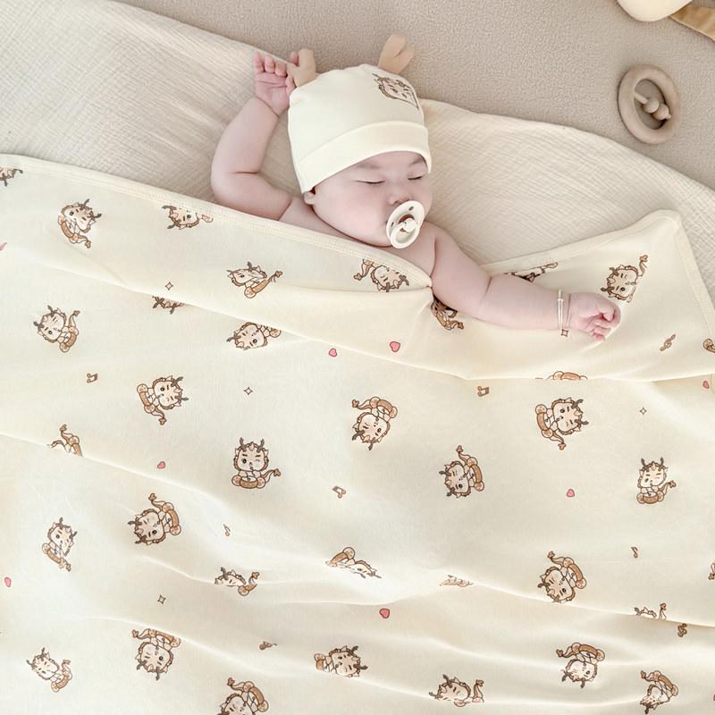 Pure Cotton Newborn Baby Swaddle Blanket - Class A Wrapping Cloth for Delivery Room
