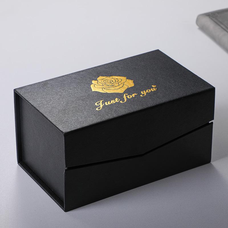 New Double-layer Rose Glass, Pink Liner Red Wine Cup, Coffee Juice Cup